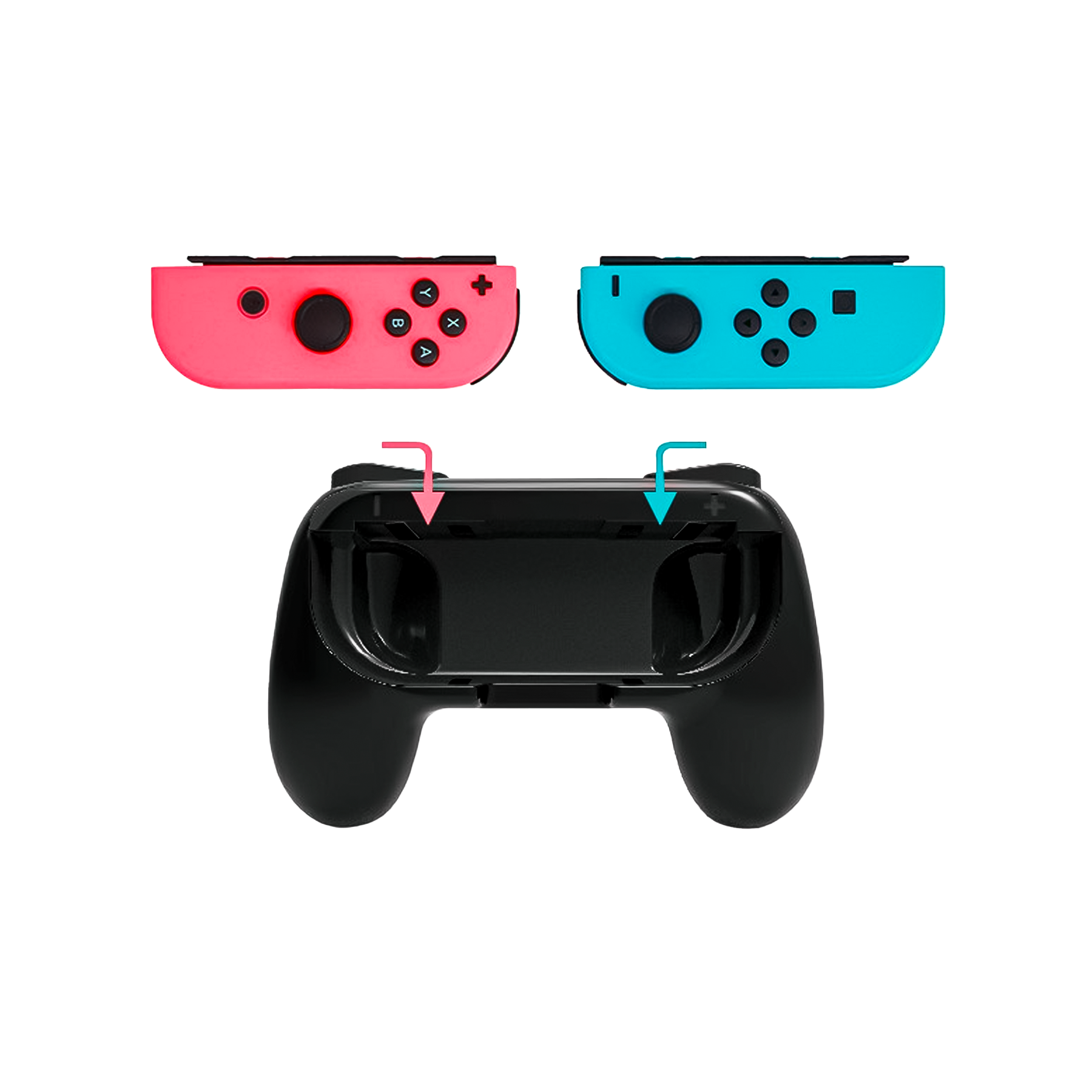 Adaptador de control Grip Doble N-Switch Dobe -04660 - Imagen 2