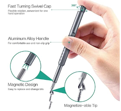 Set Profesional Desarmador Magnetico 6024 - 08634 - Imagen 2