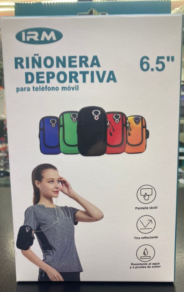 Riñonera Deportiva para telefono movil de 6.5" IRM-12103