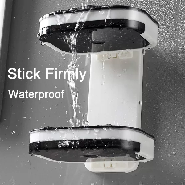 Porta Jabon Adheridle Jabonera doble 12185