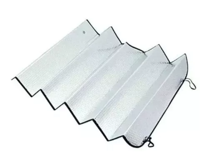 Protector Solar Parabrisa Sombrilla Tapa Sol Auto 140x70 Cm - 09116 - Imagen 3