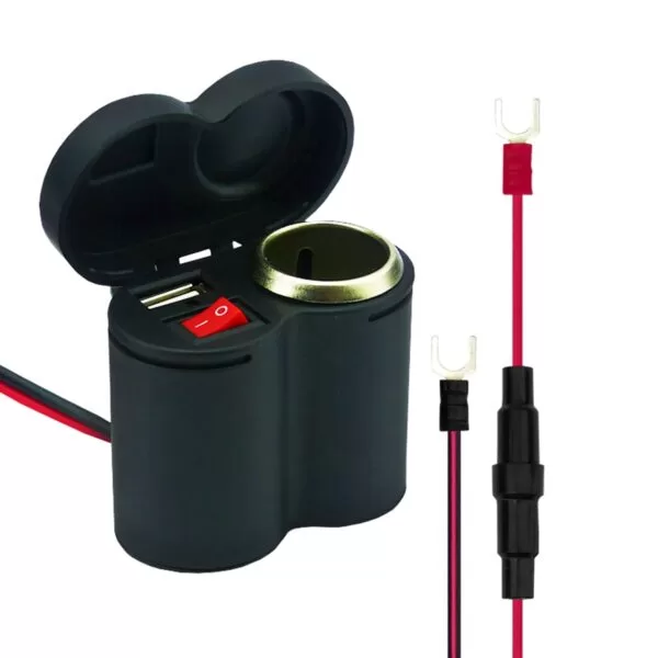 Puerto Carga para Moto Encendedor 12v 9052 - Imagen 4