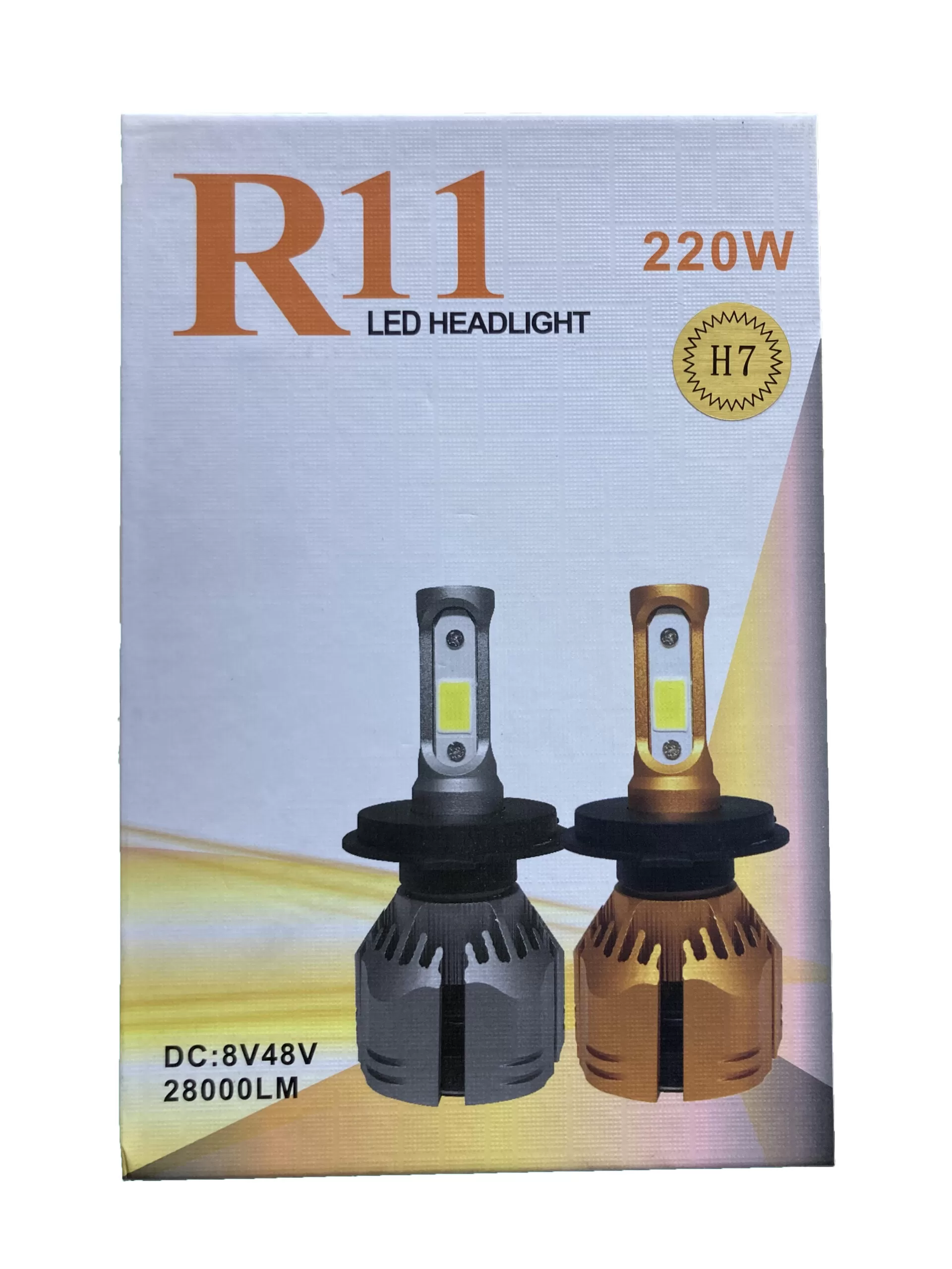 Kit H7 R11 Luces Ampolleta Led Auto 28000lm 220w 05704