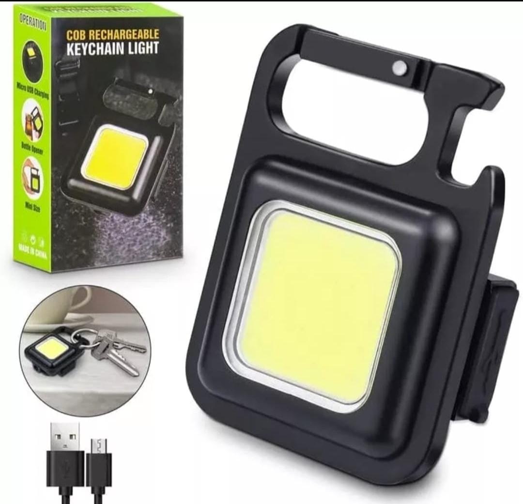 Mini linterna COB para llavero 10552