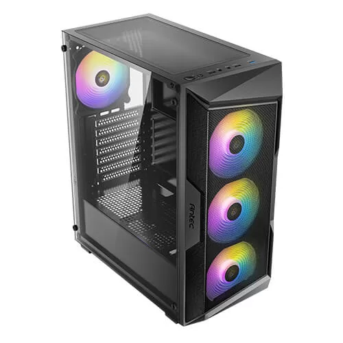 Gabinete Gamer Antec AX61 Elite Mid Tower ATX con 4 Ventiladores ARGB y Panel de Vidrio Templado - Imagen 3