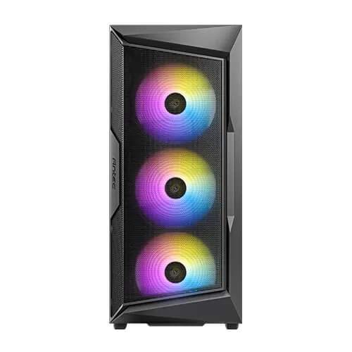 Gabinete Gamer Antec AX61 Elite Mid Tower ATX con 4 Ventiladores ARGB y Panel de Vidrio Templado - Imagen 4