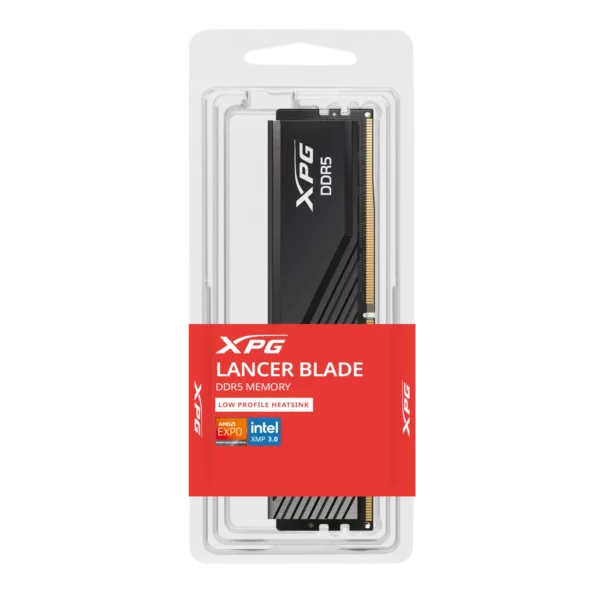 DIMM 16 GB - DDR5 6000 MHz - XPG Lancer Blade - Black - Intel XMP/AMD EXPO