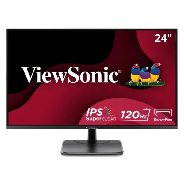 Monitor Plano ViewSonic VA2456A-MHD 24 Full HD IPS 120Hz Adaptive Sync para Oficina y Gaming